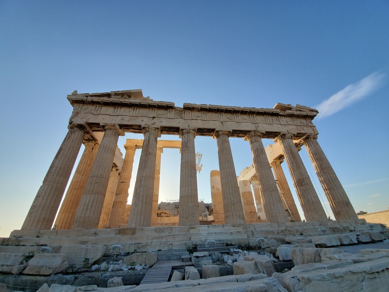 Parthenon up close