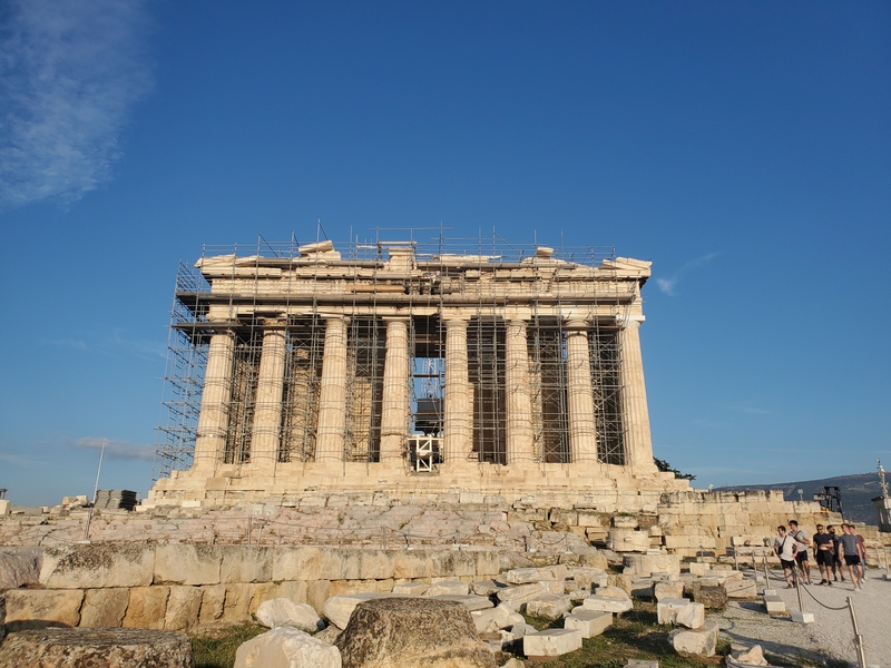 Parthenon from a distance