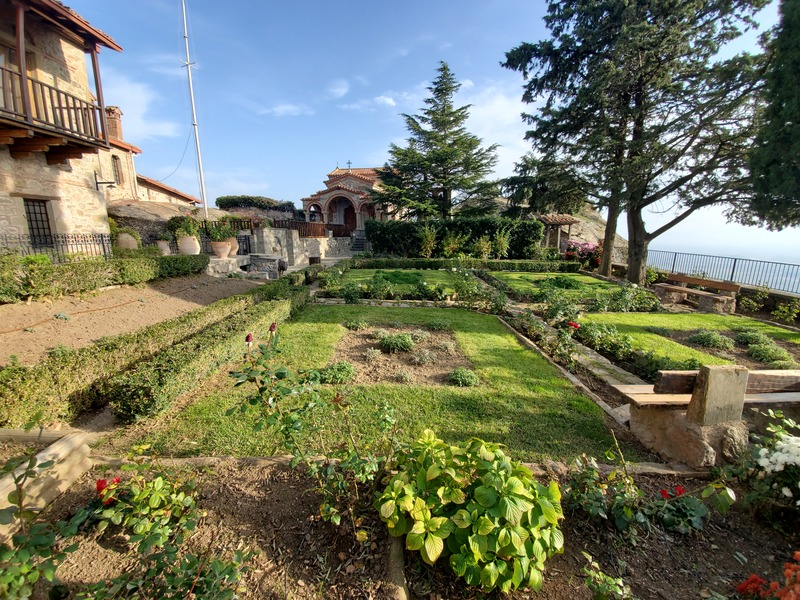 Monastery of Agios Stephanos courtyard