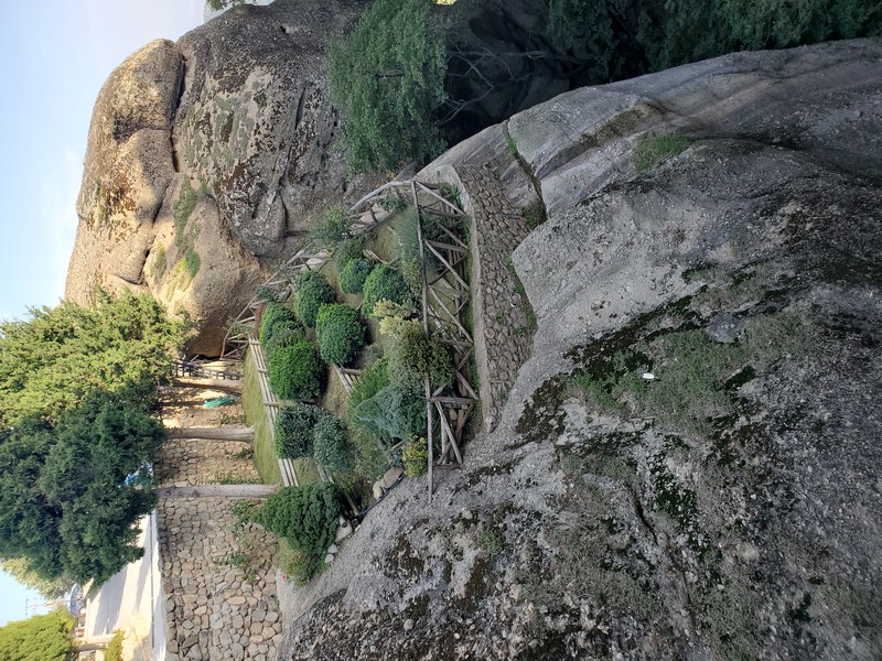 Monastery of Agios Stephanos side garden