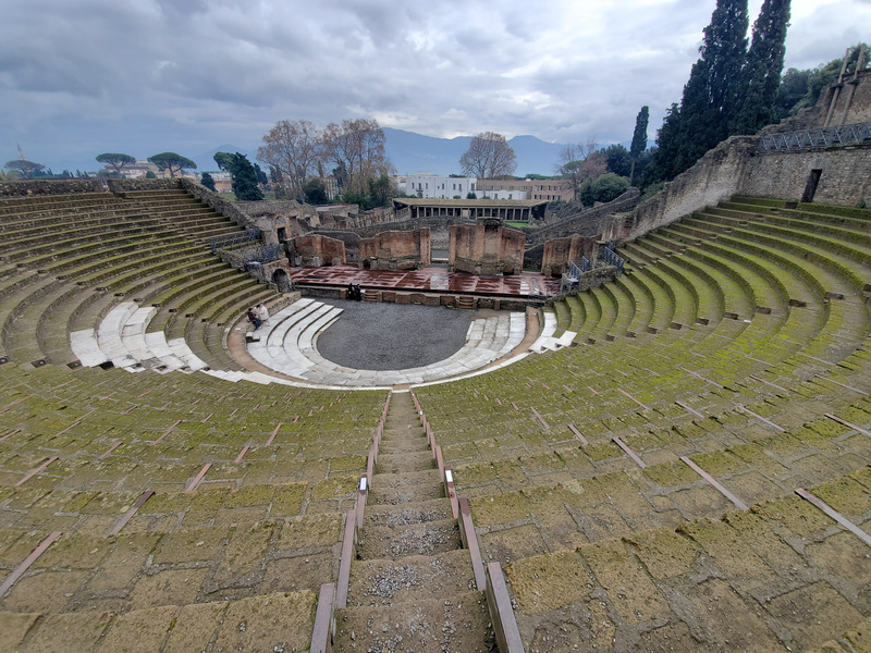 The amphitheater of Pompeii