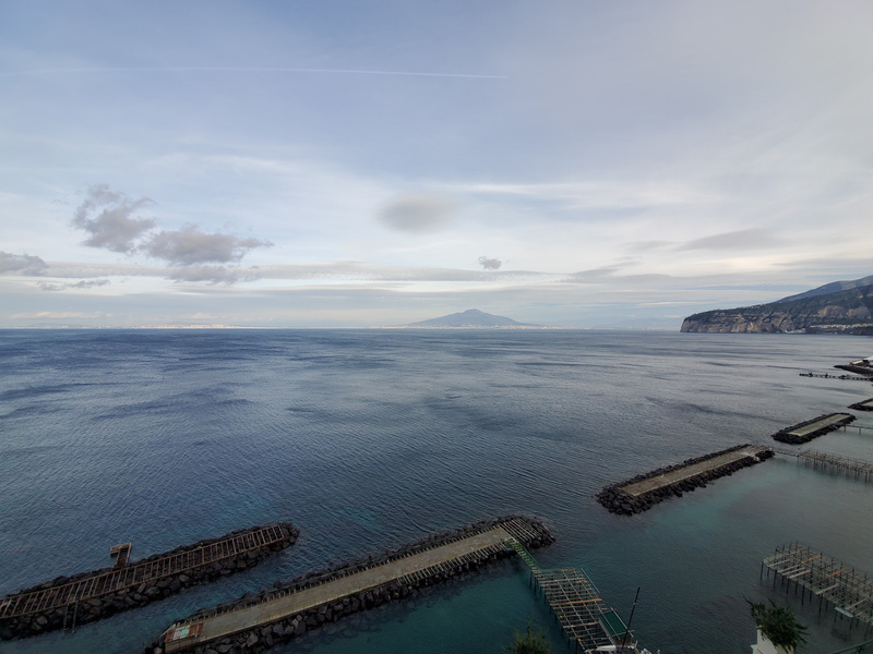 The coastline of Sorrento