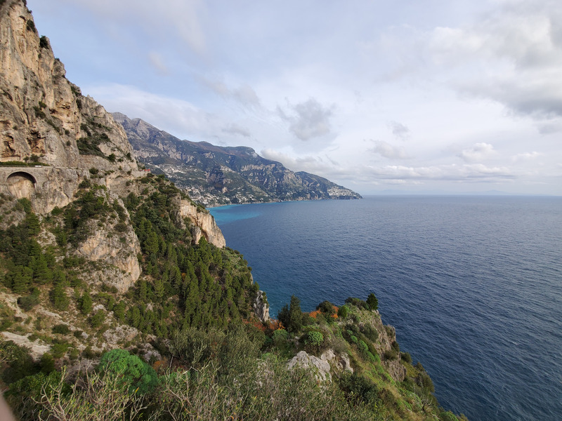 The coastline of Amalfi