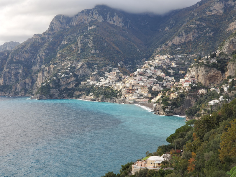 The coastline of Amalfi