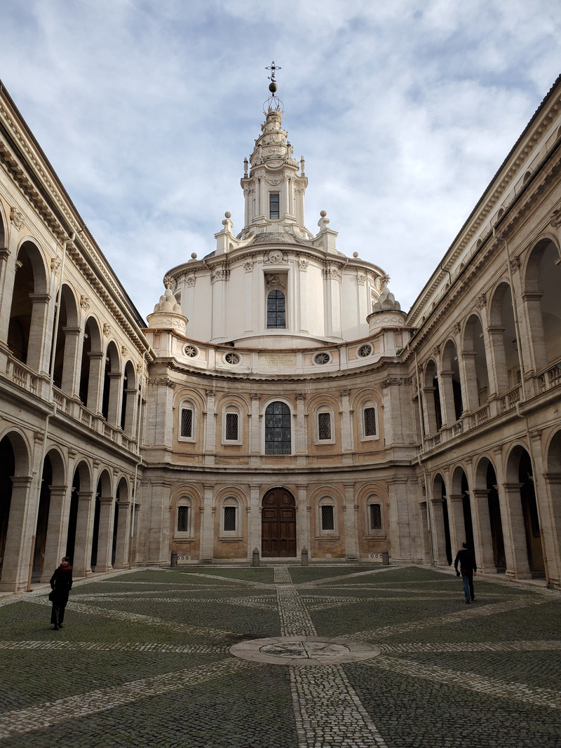The Sant'Ivo alla Sapienza