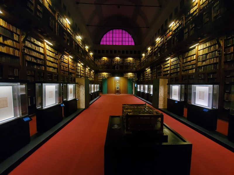 The Pinacoteca Ambrosiana library