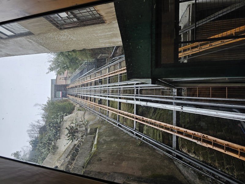 A funicular in Valparaiso