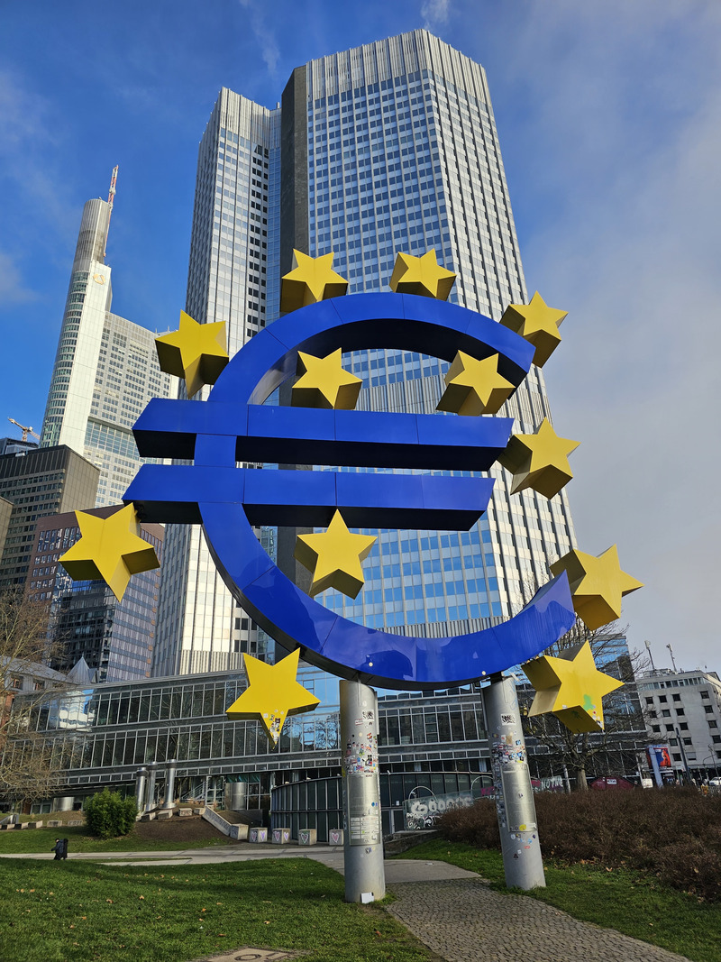 The European Central Bank in Frankfurt