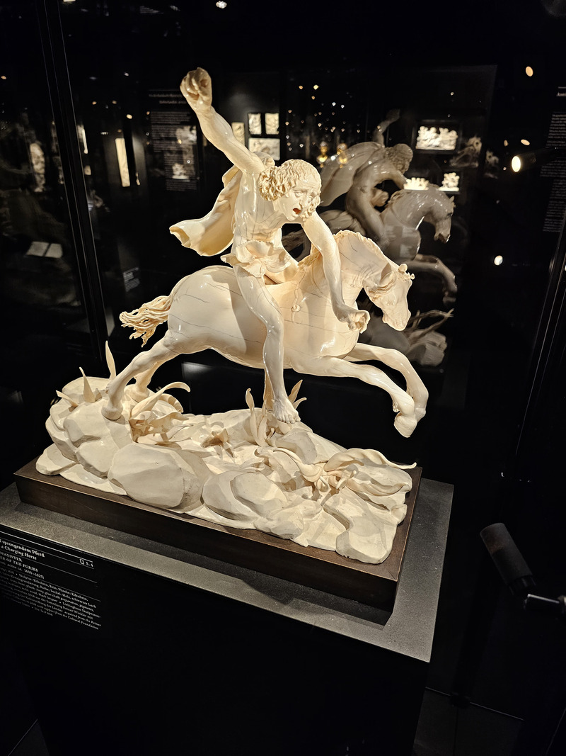 A remarkable ivory scuplture in the Liebieghaus