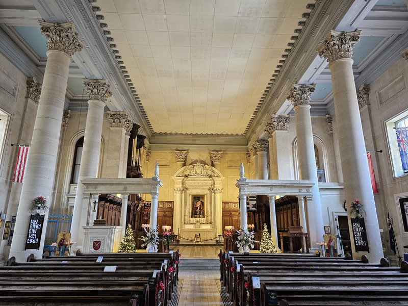 The Anglican Cathedral of St. Paul in Valletta