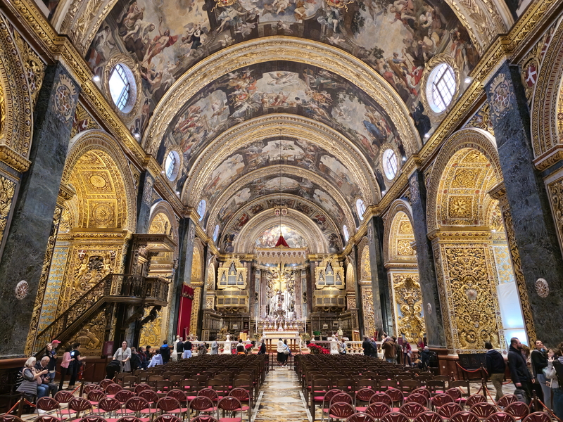The Co-Cathedral of St. John in Valletta