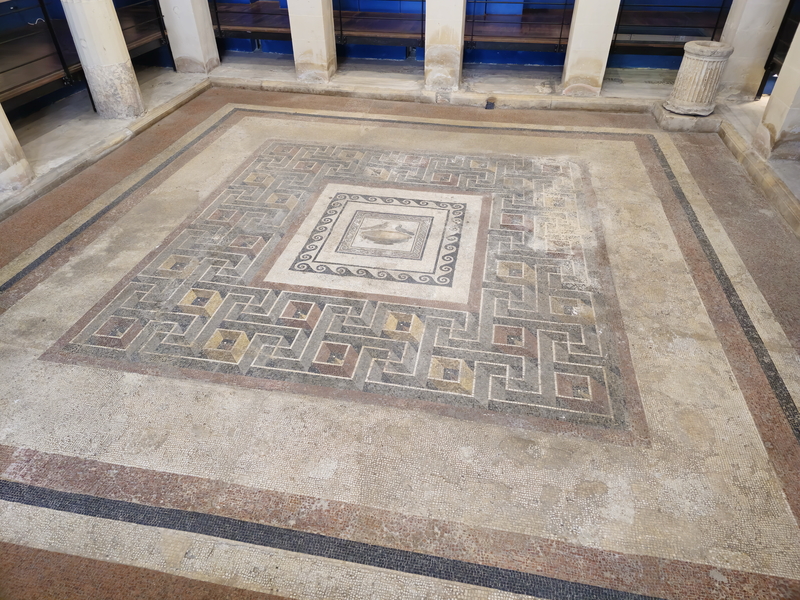 A Roman mosaic on Malta