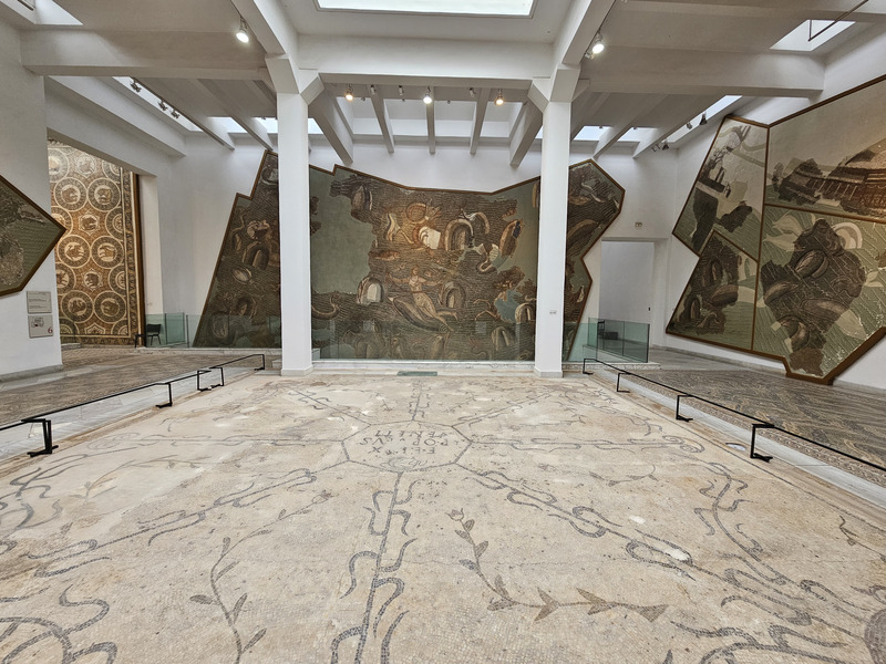 Another room of mosaics in the Bardo Museum