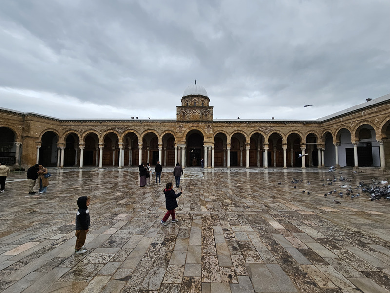 A mosque in Tunis