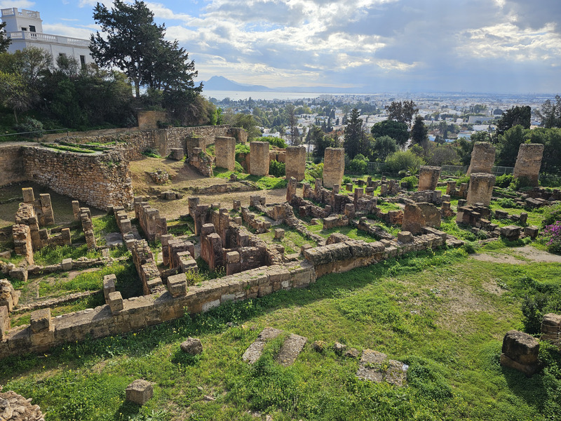 The ruins of Carthage