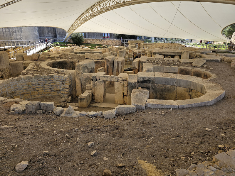 Tarxien south of Valletta