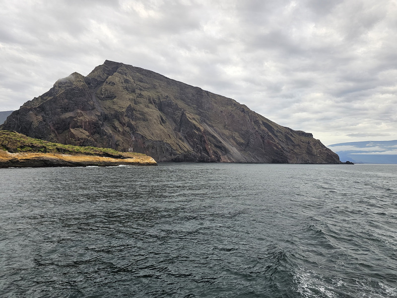 Isabela coastline in afternoon light