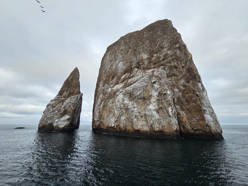 Kicker Rock (León Dormido) in the early morning