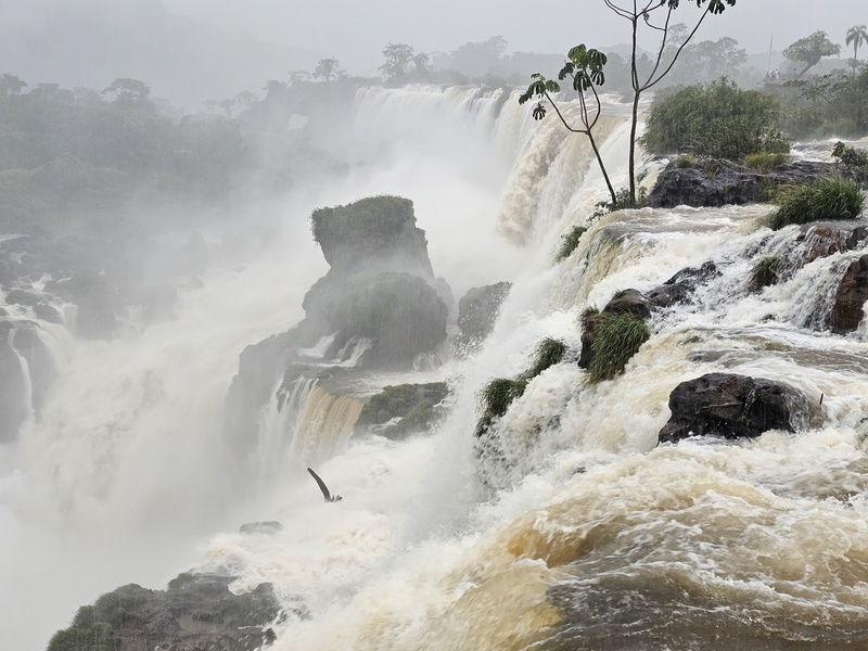 Iguazu Falls close-up
