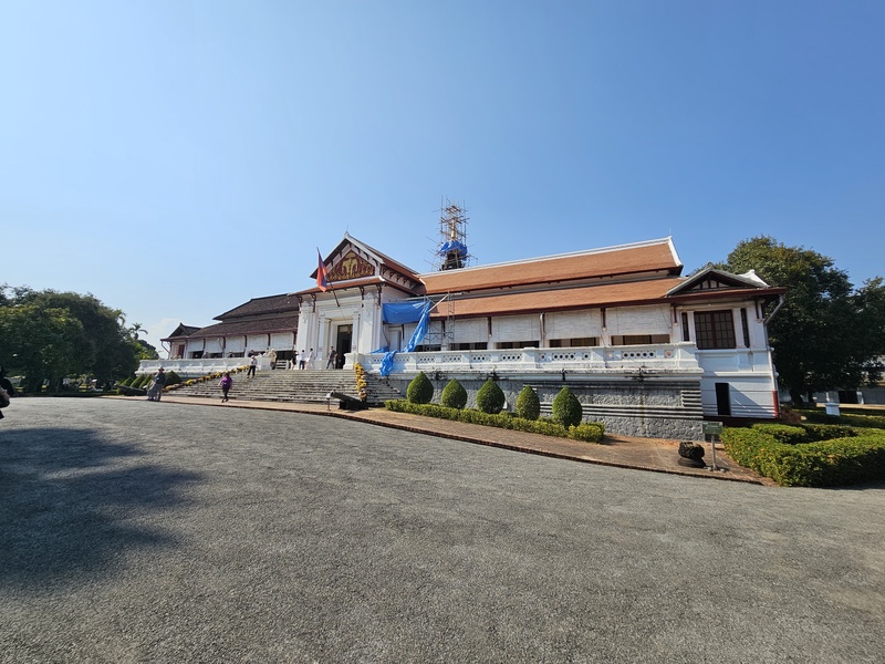Old royal palace in Luang Prabang