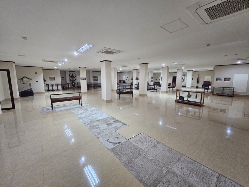 Lobby of the National Museum in Vientiane