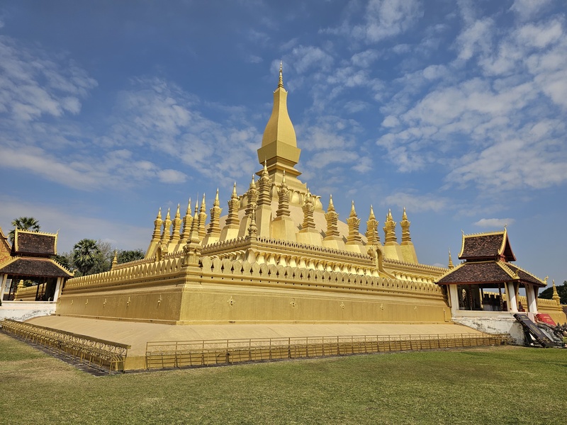 Pha That Luang in Vientiane