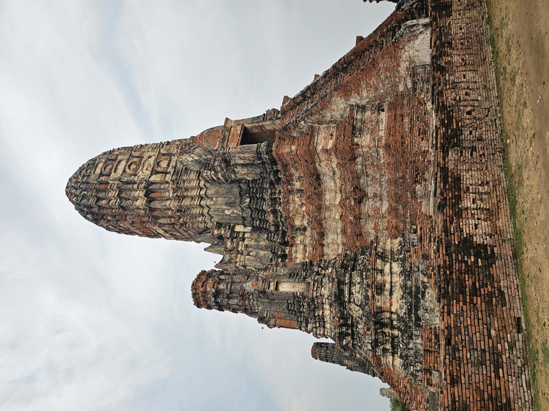 Prang at Wat Chaiwatthanaram in Ayutthaya