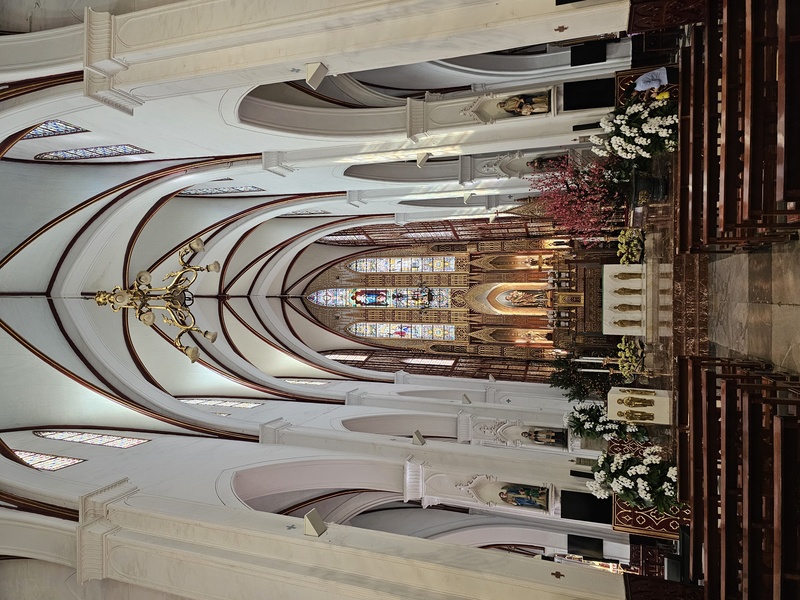 Interior of St. Joseph Cathedral in Hanoi