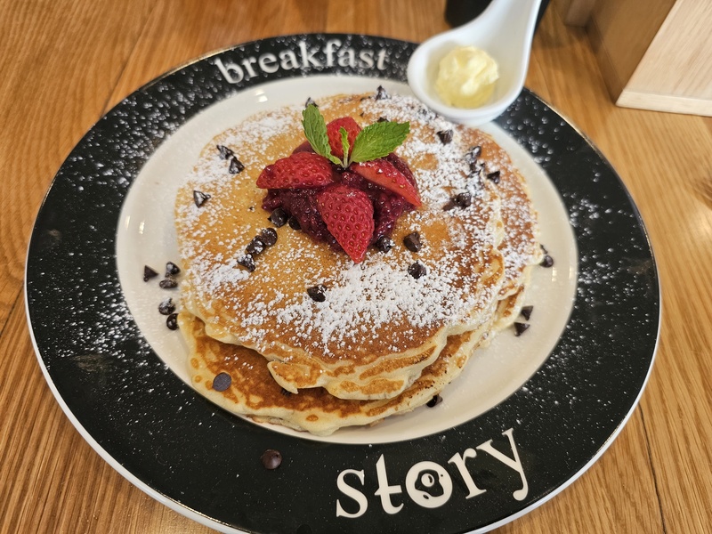More breakfast pancake in Bangkok