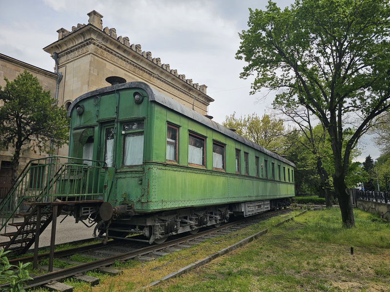 Stalin's heavily armored personal railcar